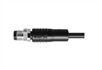 M8 Male Straight UnShield A-Coding 8PIN PUR 3.0M M8X1.0